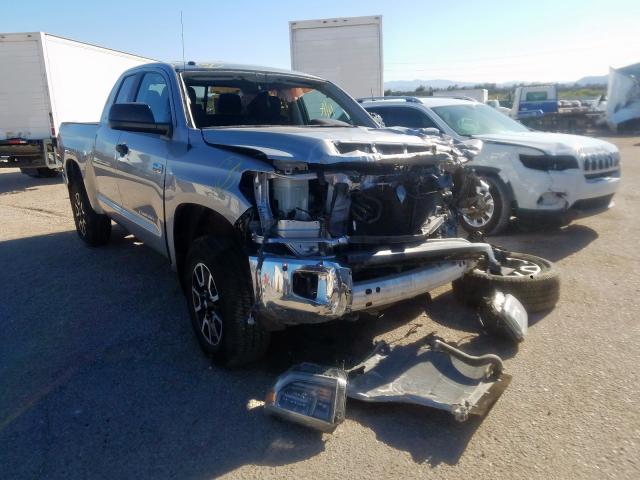 5TFUY5F10JX704568 - 2018 TOYOTA TUNDRA DOUBLE CAB SR/SR5  photo 1