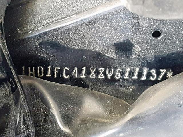 1HD1FC4188Y611137 - 2008 HARLEY-DAVIDSON FLHTCUI BLACK photo 10