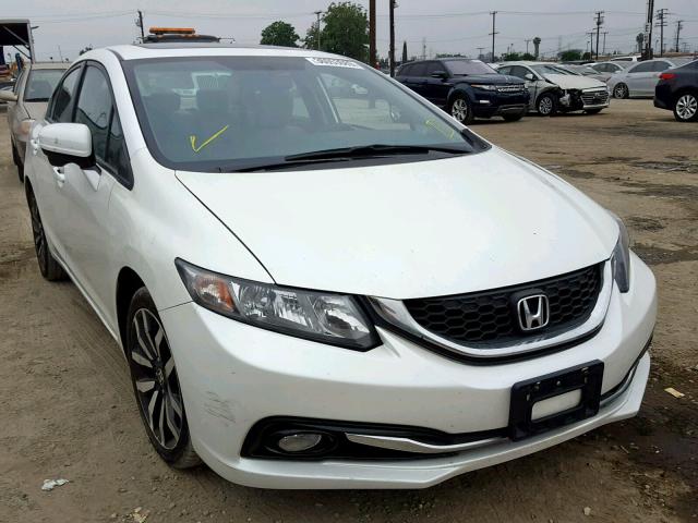 19XFB2F98FE268347 - 2015 HONDA CIVIC EXL 白色 照片 1