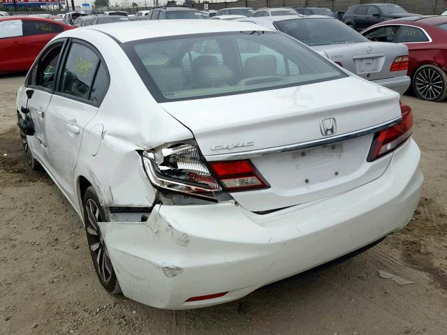 19XFB2F98FE268347 - 2015 HONDA CIVIC EXL 白色 照片 3