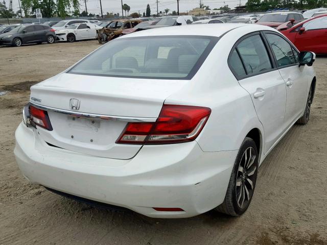 19XFB2F98FE268347 - 2015 HONDA CIVIC EXL 白色 照片 4