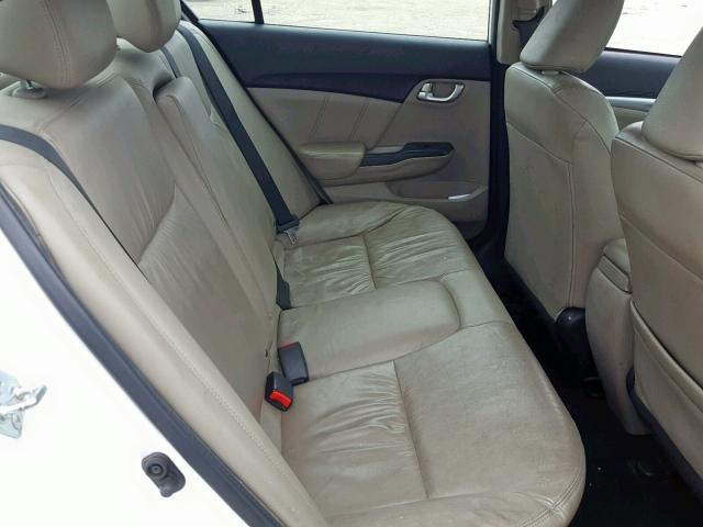 19XFB2F98FE268347 - 2015 HONDA CIVIC EXL 白色 照片 6