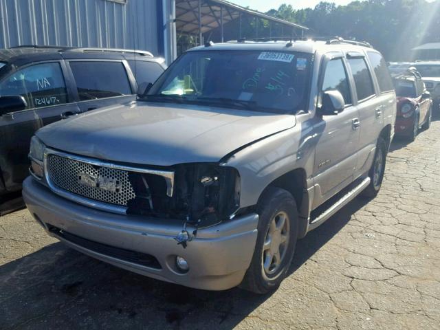 1GKEK63U24J147989 - 2004 GMC YUKON DENA BEIGE photo 2