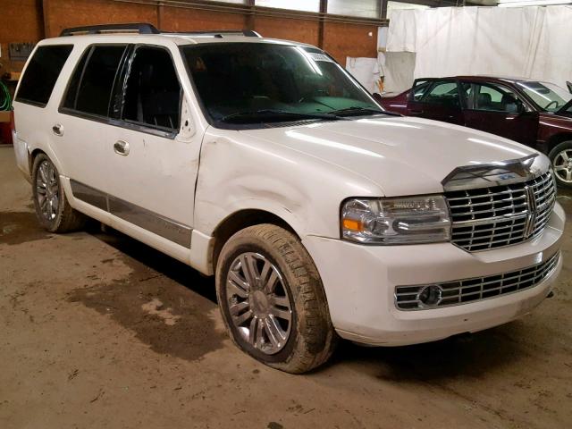 5LMFU285X7LJ08377 - 2007 LINCOLN NAVIGATOR Blanc photo 1