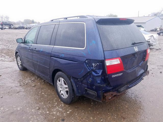 5FNRL386X7B096580 - 2007 HONDA ODYSSEY EXL  photo 3