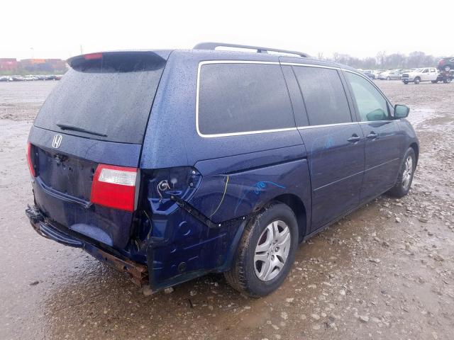 5FNRL386X7B096580 - 2007 HONDA ODYSSEY EXL  photo 4