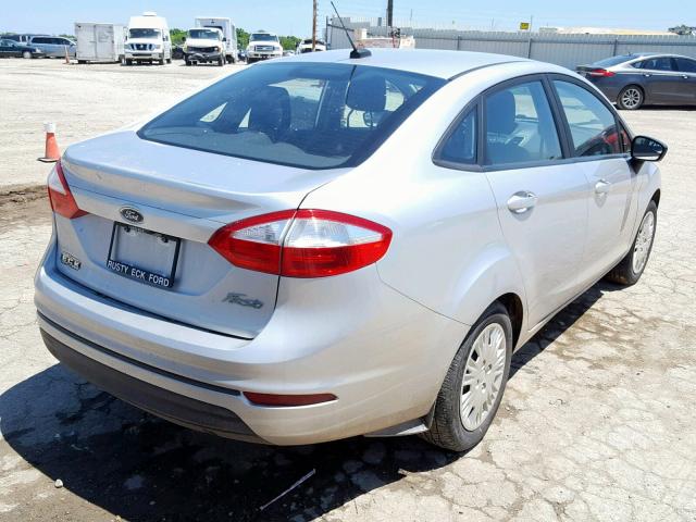 3FADP4AJ2KM104832 - 2019 FORD FIESTA S SILVER photo 4