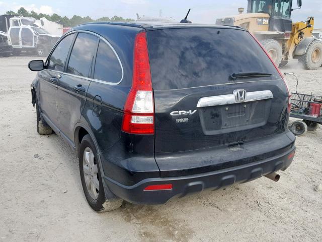 5J6RE48739L066162 - 2009 HONDA CR-V EXL BLACK photo 3