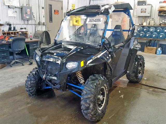 4XAVE7EA9EB180809 - 2014 POLARIS RZR 800 S BLACK photo 2