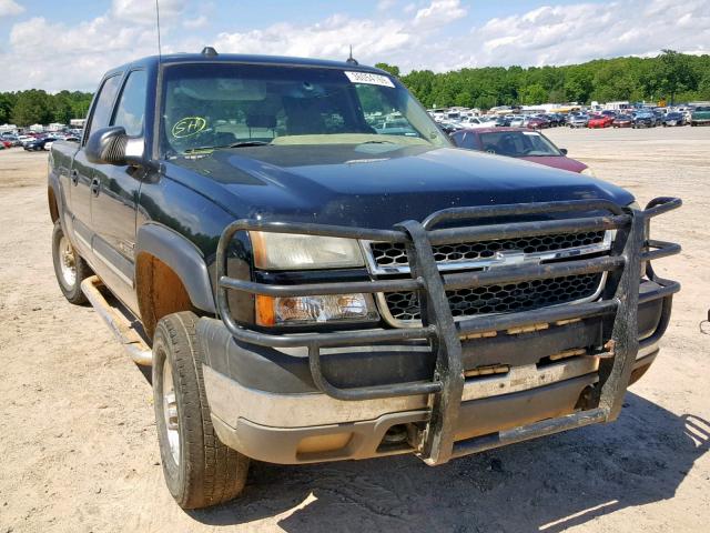 1GCHK23215F915935 - 2005 CHEVROLET SILVERADO BLACK photo 1