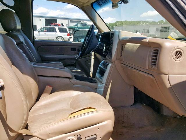 1GCHK23215F915935 - 2005 CHEVROLET SILVERADO BLACK photo 5