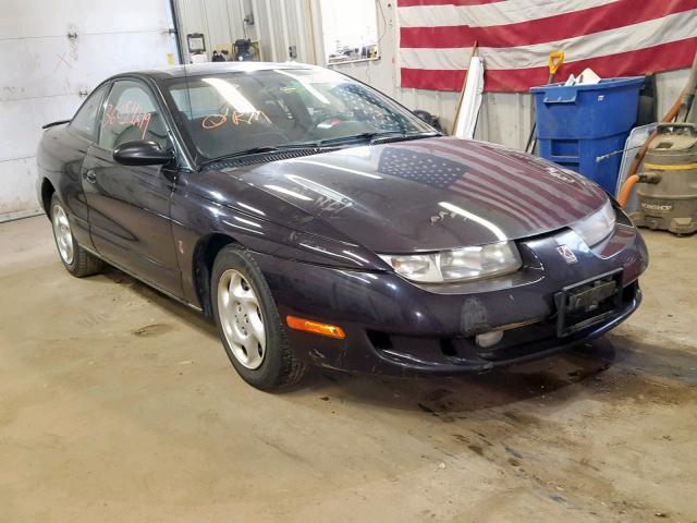 1G8ZY1276XZ312307 - 1999 SATURN SC2 PURPLE photo 1