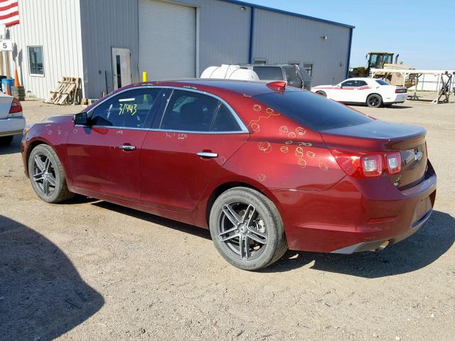 1G11E5SA8GF136434 - 2016 CHEVROLET MALIBU LIM 勃艮第红 照片 3