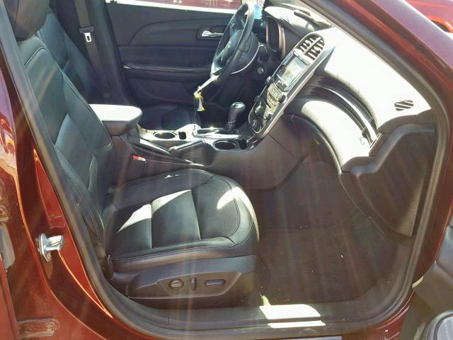 1G11E5SA8GF136434 - 2016 CHEVROLET MALIBU LIM 勃艮第红 照片 5