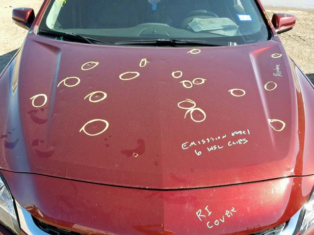 1G11E5SA8GF136434 - 2016 CHEVROLET MALIBU LIM 勃艮第红 照片 9