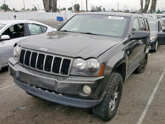 1J4HR48NX5C621956 - 2005 JEEP GRAND CHER GRAY photo 2