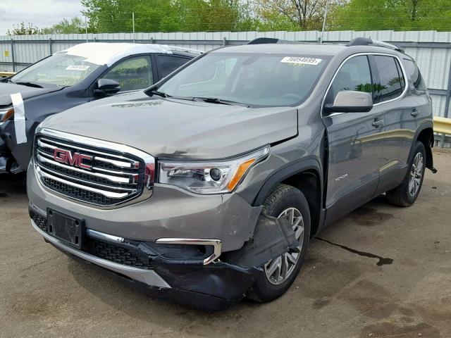 1GKKNSLS6KZ130239 - 2019 GMC ACADIA SLE GRAY photo 2