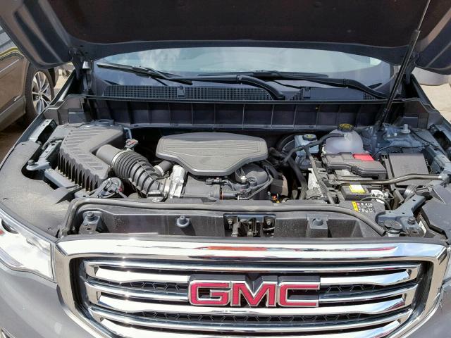 1GKKNSLS6KZ130239 - 2019 GMC ACADIA SLE GRAY photo 7