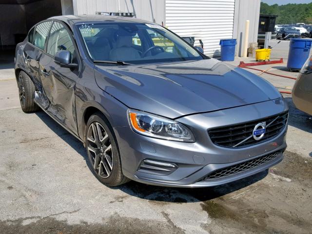 YV126MFL1H2423096 - 2017 VOLVO S60 GRAY photo 1