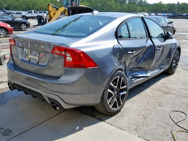 YV126MFL1H2423096 - 2017 VOLVO S60 GRAY photo 4