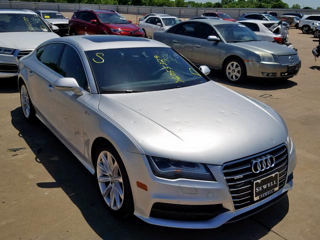 WAU2GAFC8DN033135 - 2013 AUDI A7 PRESTIG SILVER photo 9