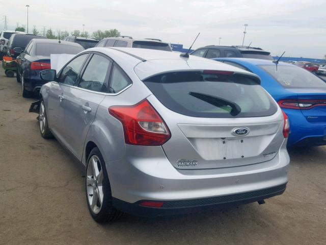 1FADP3N28DL289602 - 2013 FORD FOCUS TITA SILVER photo 3