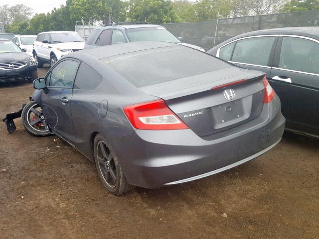 2HGFG3B12CH536382 - 2012 HONDA CIVIC EXL GRAY photo 3