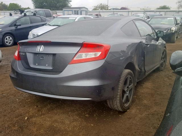 2HGFG3B12CH536382 - 2012 HONDA CIVIC EXL GRAY photo 4