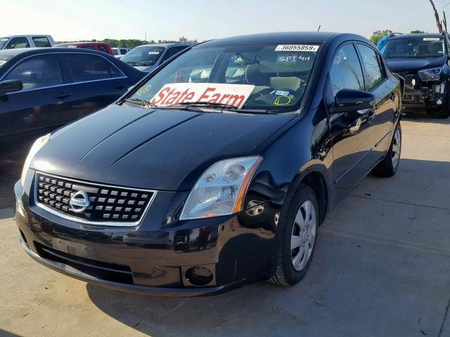 3N1AB61E58L732802 - 2008 NISSAN SENTRA 2.0 BLACK photo 2