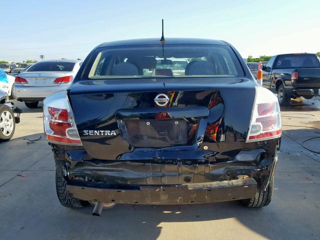 3N1AB61E58L732802 - 2008 NISSAN SENTRA 2.0 BLACK photo 9