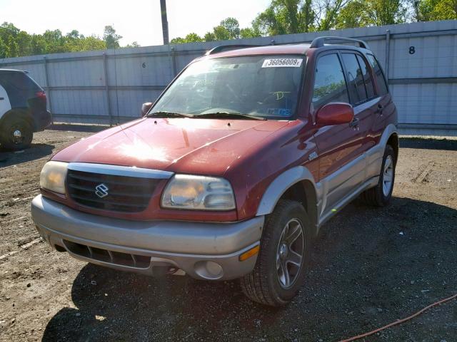 JS3TD62V534107072 - 2003 SUZUKI GRAND VITA RED photo 2