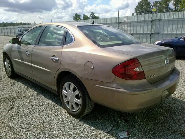 2G4WC582061281701 - 2006 BUICK LACROSSE C TAN photo 3