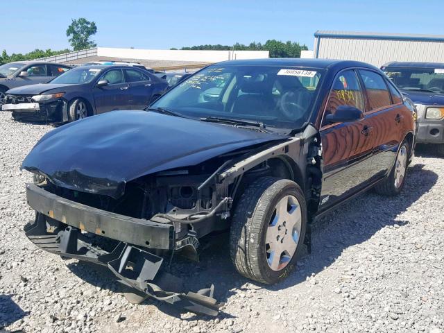 2G1WD58C969317759 - 2006 CHEVROLET IMPALA SUP შავი ფოტო 2