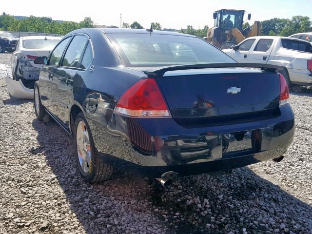 2G1WD58C969317759 - 2006 CHEVROLET IMPALA SUP შავი ფოტო 3