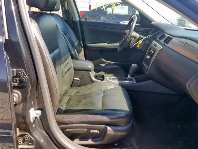 2G1WD58C969317759 - 2006 CHEVROLET IMPALA SUP შავი ფოტო 5