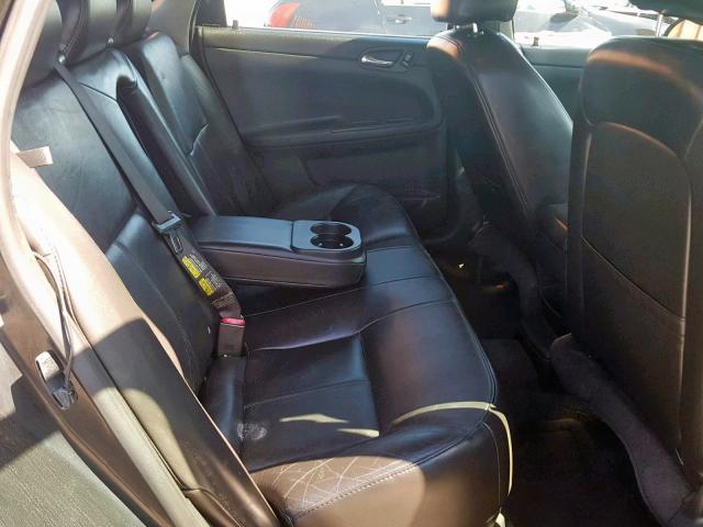 2G1WD58C969317759 - 2006 CHEVROLET IMPALA SUP შავი ფოტო 6