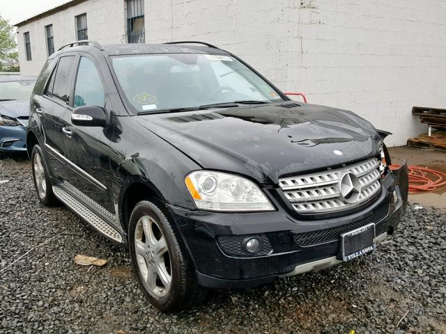 4JGBB86E98A369154 - 2008 MERCEDES-BENZ ML 350 BLACK photo 1