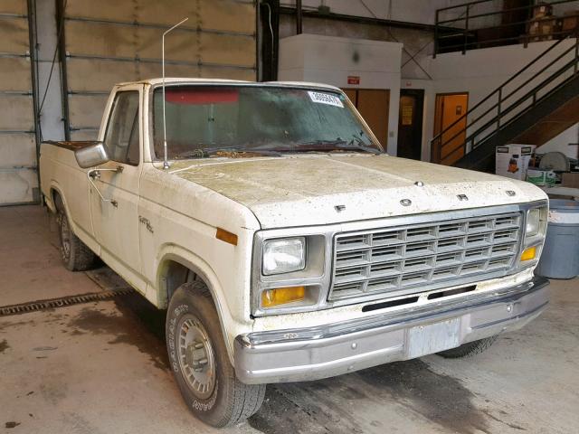 1FTCF10E4BPA94990 - 1981 FORD F100 WHITE photo 1