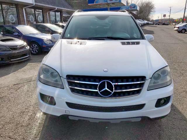 4JGBB22E67A276738 - 2007 MERCEDES-BENZ ML 320 CDI WHITE photo 5