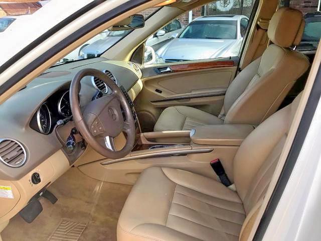 4JGBB22E67A276738 - 2007 MERCEDES-BENZ ML 320 CDI WHITE photo 8