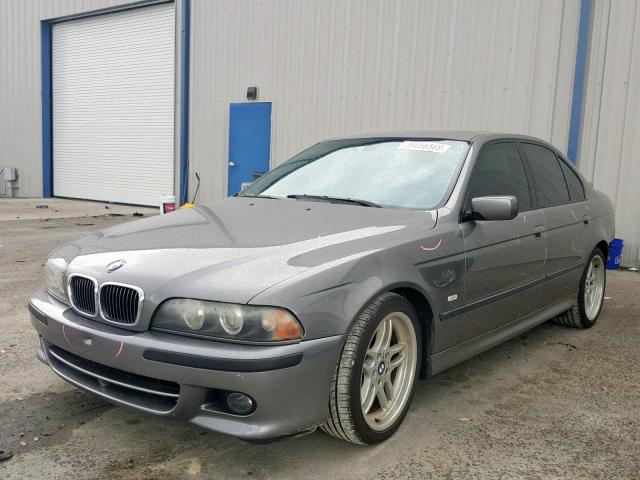 WBADN63403GS56944 - 2003 BMW 540 I AUTO GRAY photo 2