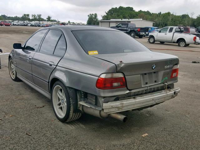 WBADN63403GS56944 - 2003 BMW 540 I AUTO GRAY photo 3