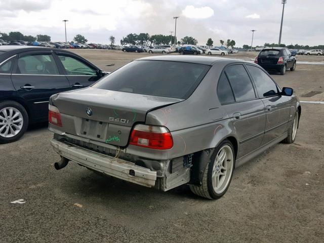 WBADN63403GS56944 - 2003 BMW 540 I AUTO GRAY photo 4