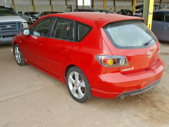 JM1BK343961472726 - 2006 MAZDA 3 HATCHBAC RED photo 3