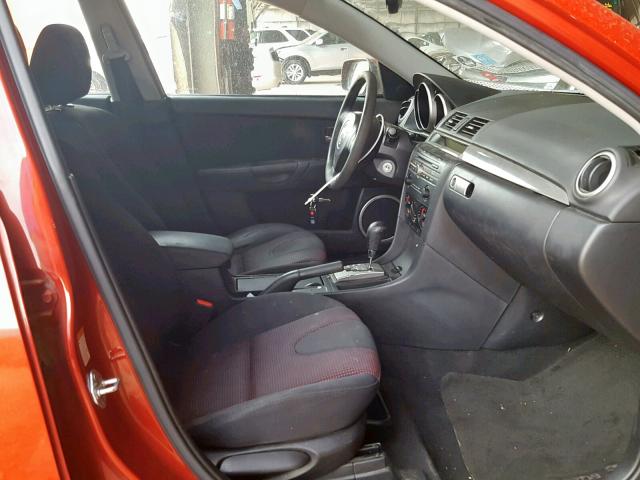 JM1BK343961472726 - 2006 MAZDA 3 HATCHBAC RED photo 5