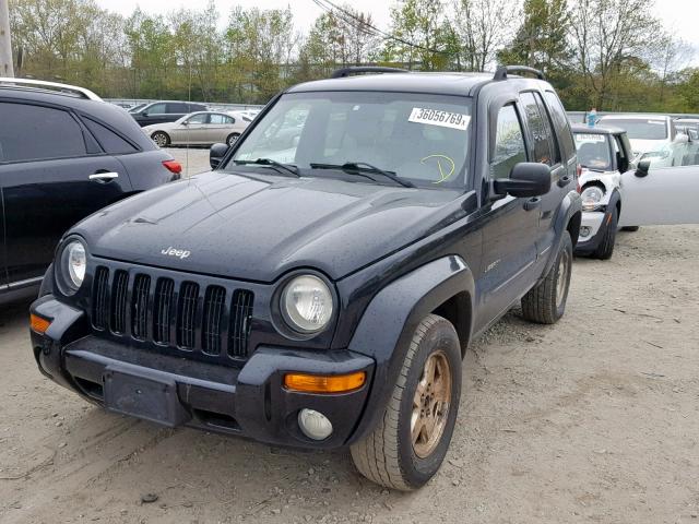 1J4GL58K84W112647 - 2004 JEEP LIBERTY LI BLACK photo 2