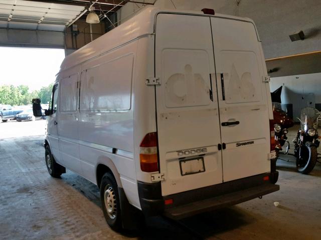 WD2PD644655714677 - 2005 DODGE SPRINTER WHITE photo 3