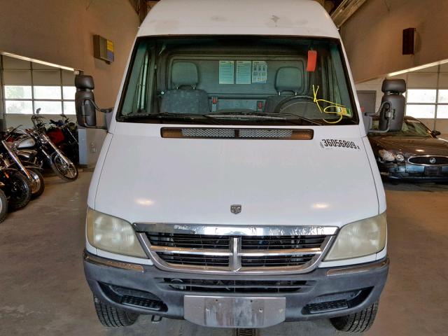 WD2PD644655714677 - 2005 DODGE SPRINTER WHITE photo 9