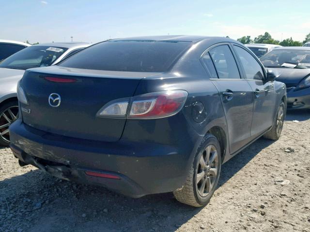 JM1BL1SF2A1338518 - 2010 MAZDA 3 I BLACK photo 4