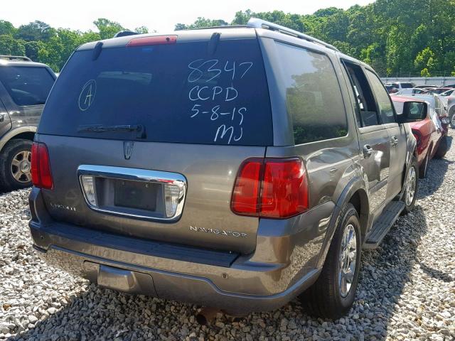 5LMFU27R14LJ08347 - 2004 LINCOLN NAVIGATOR TAN photo 4